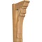 Ekena Millwork Merced Traditional Rough Sawn Outlooker, Western Red Cedar, 6"W x 12"D x 24"H OUT06X12X24MRC01RWR - alternate 1